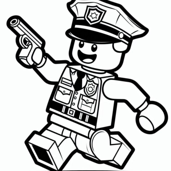 Desenho para Colorir Lego