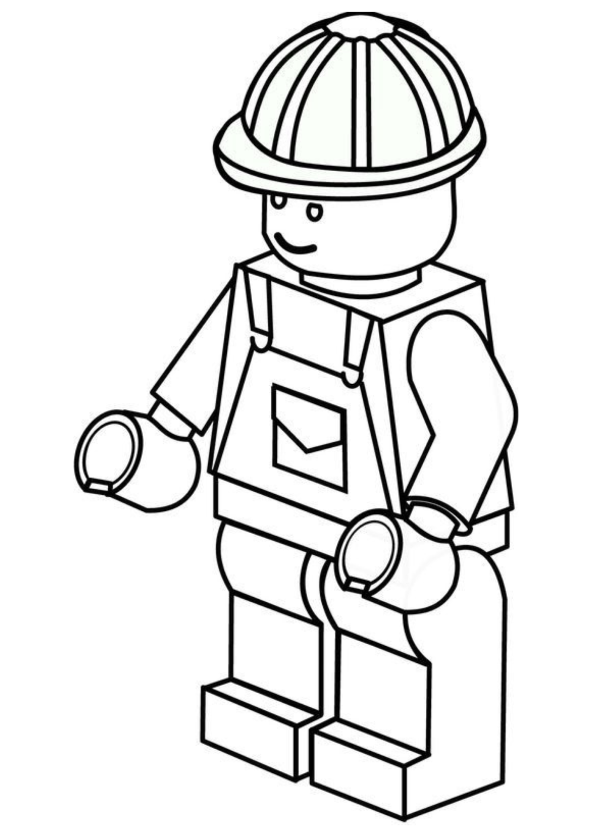 Desenho para Colorir Lego