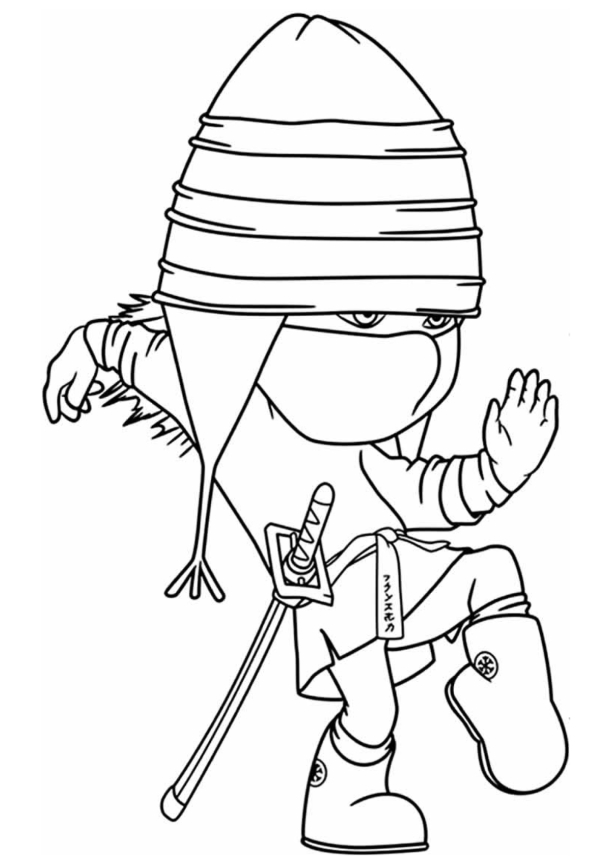 Desenho para Colorir Meu Malvado Favorito