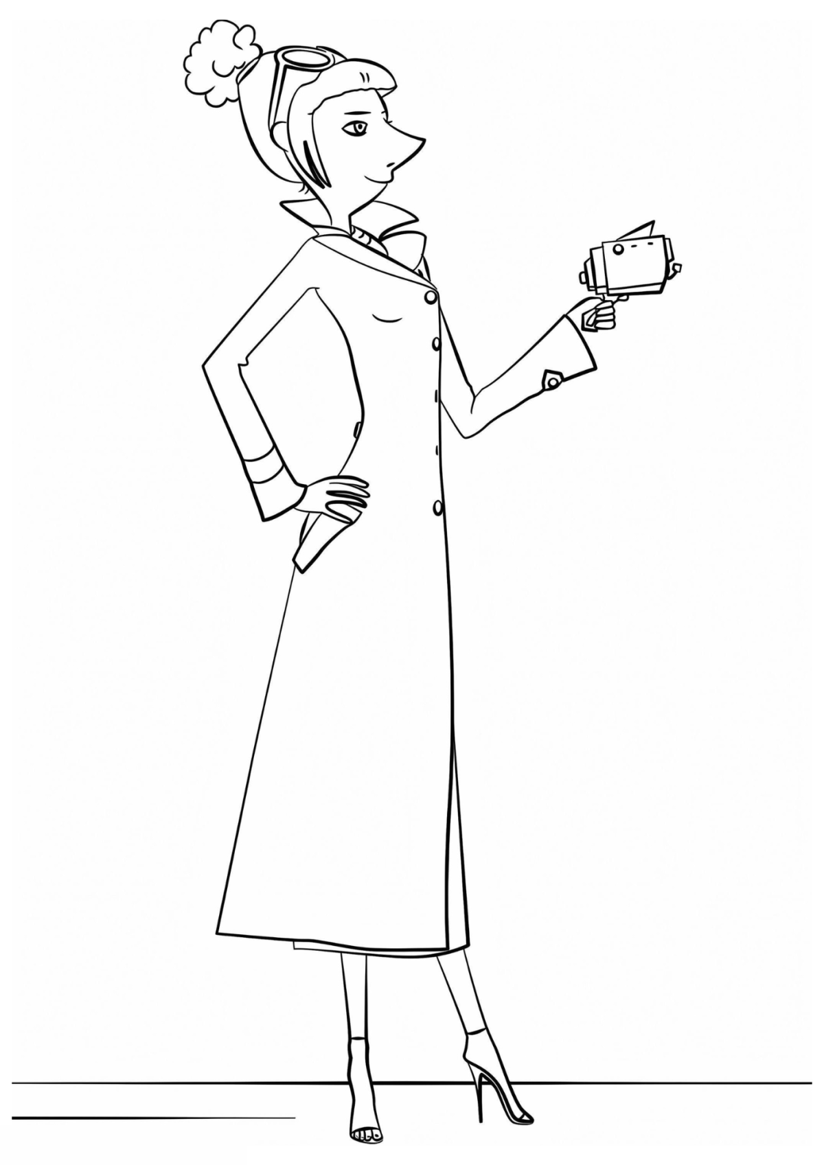Desenho para Colorir Meu Malvado Favorito