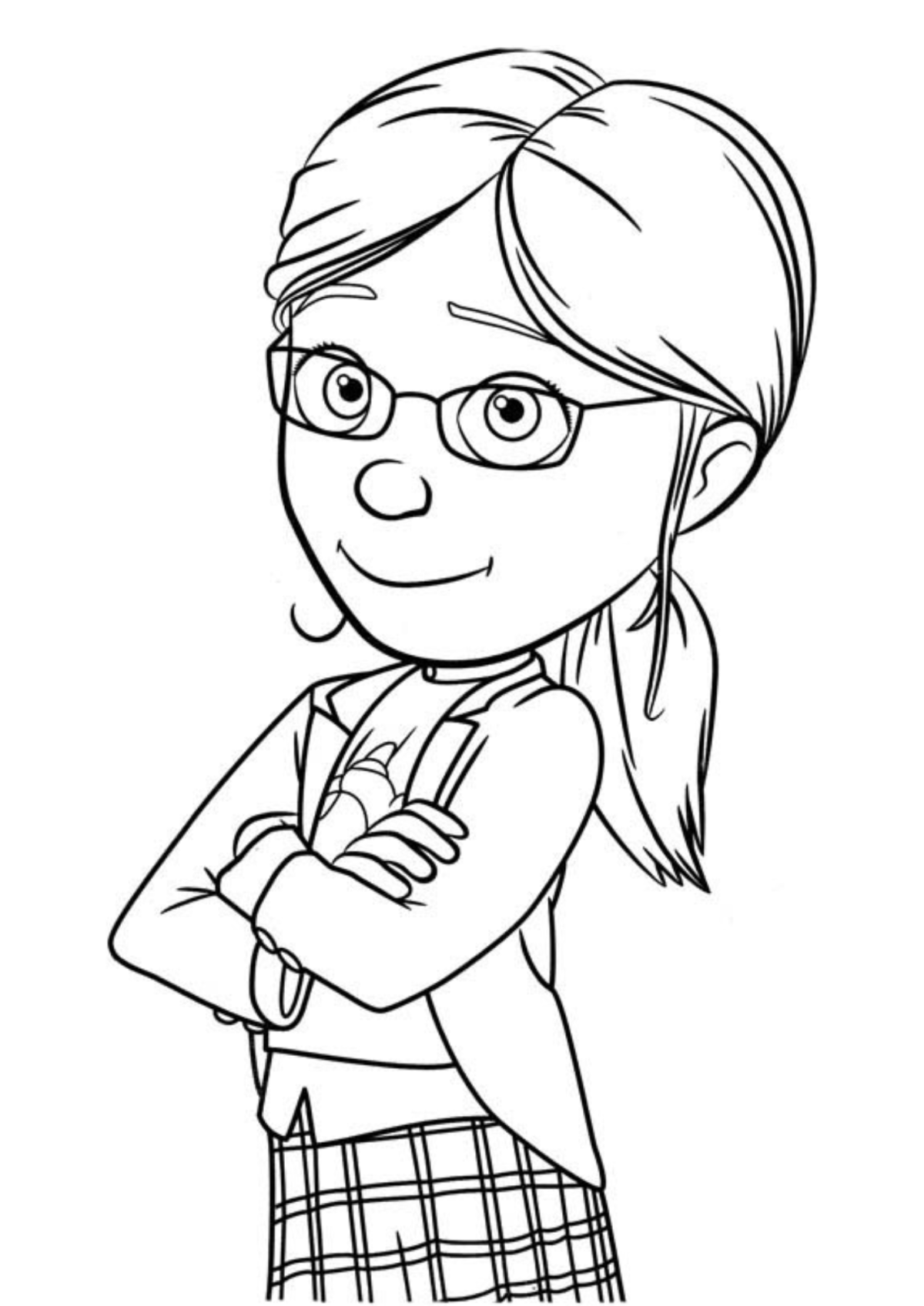 Desenho para Colorir Meu Malvado Favorito