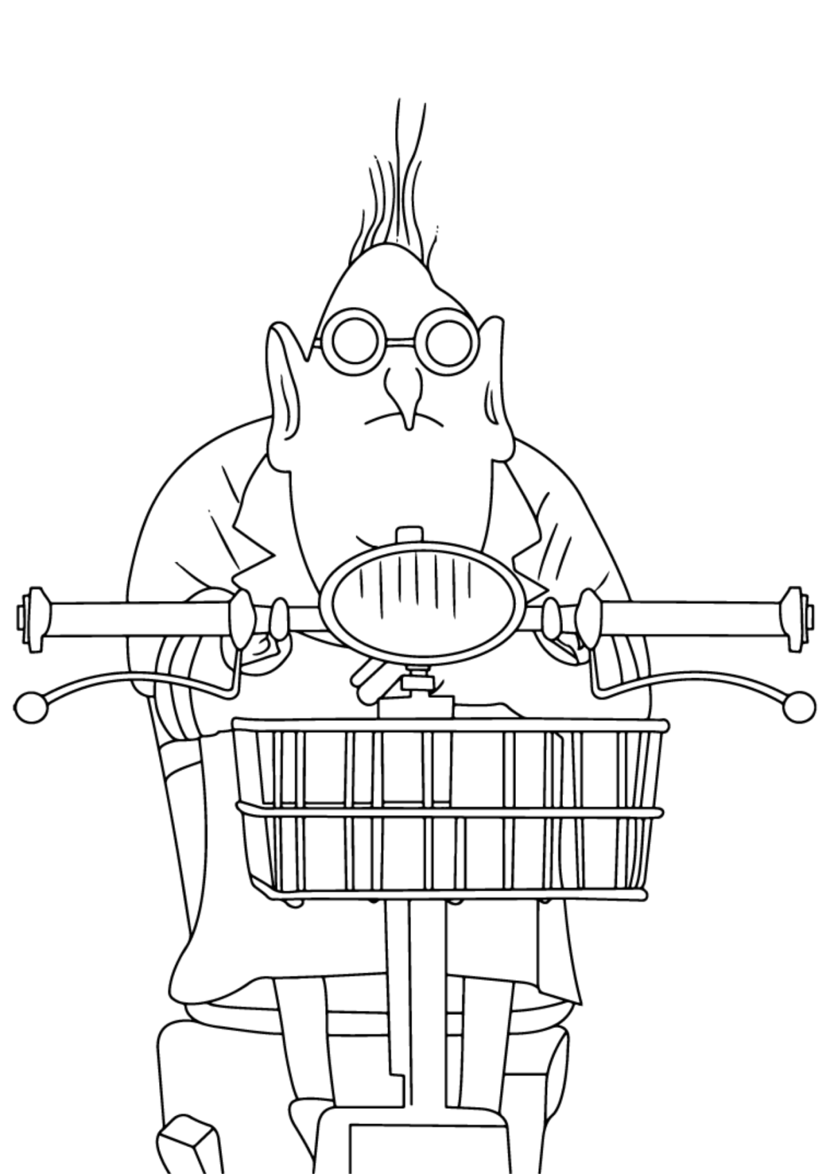 Desenho para Colorir Meu Malvado Favorito