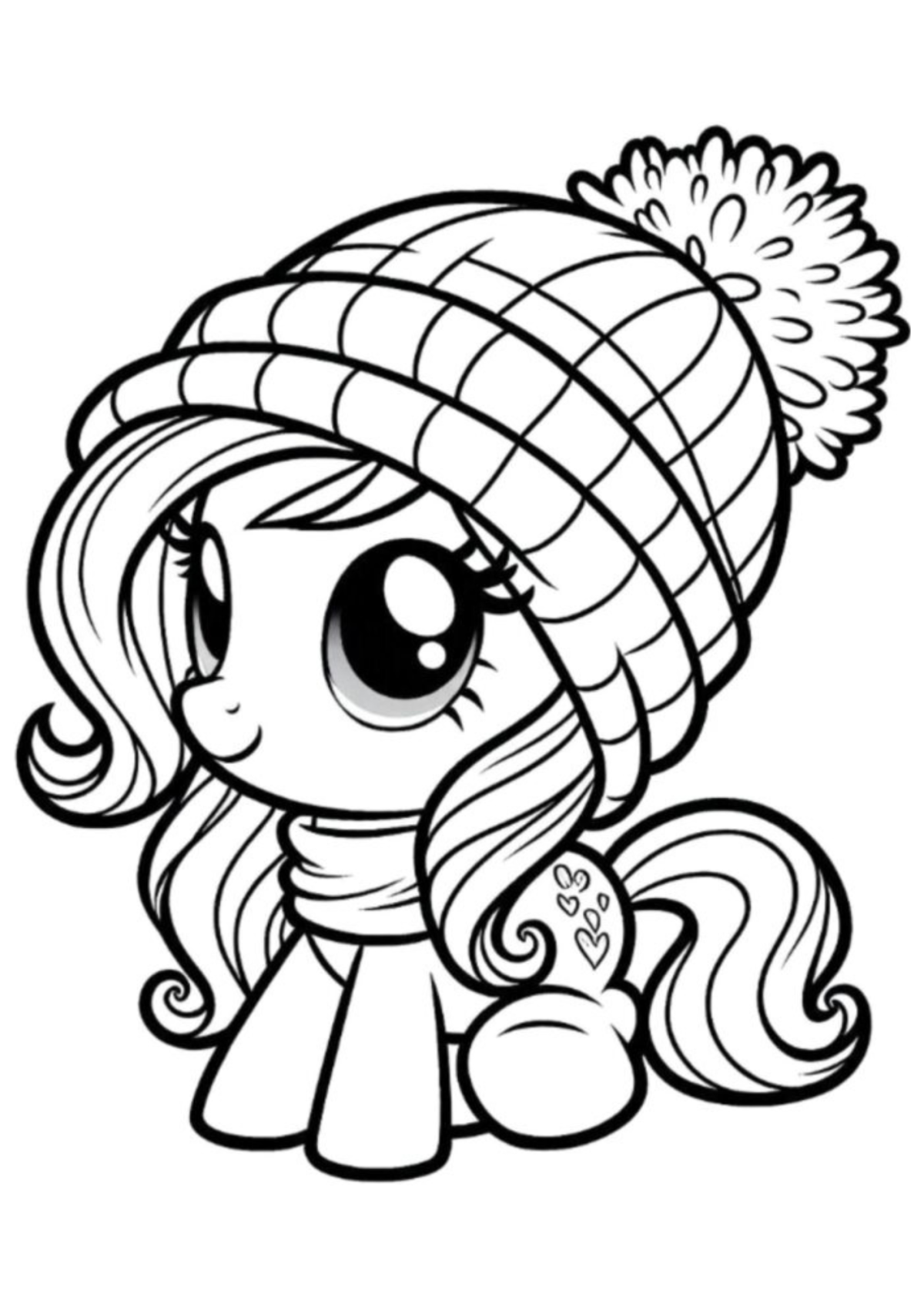 Desenho para Colorir My Little Pony