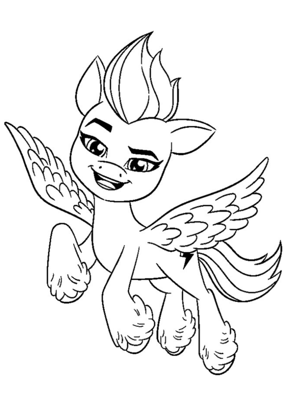 Desenho para Colorir My Little Pony