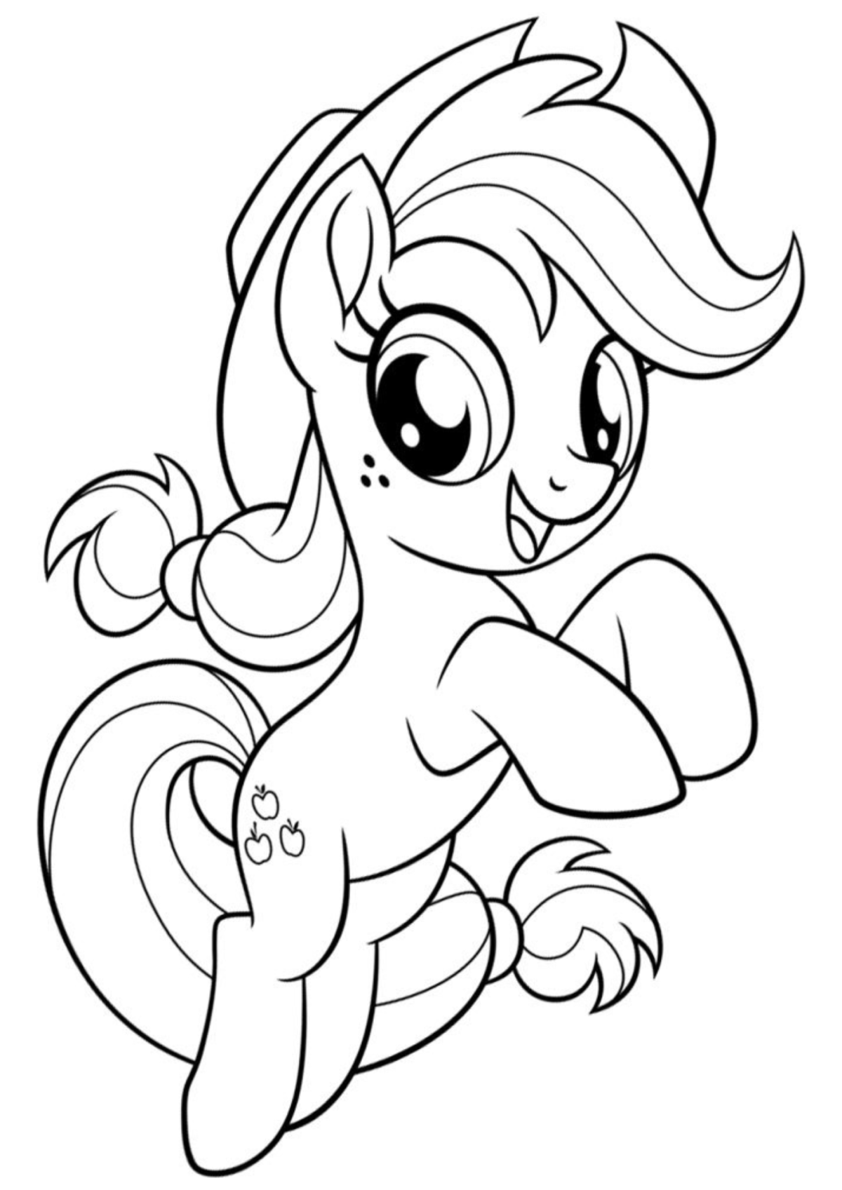 Desenho para Colorir My Little Pony
