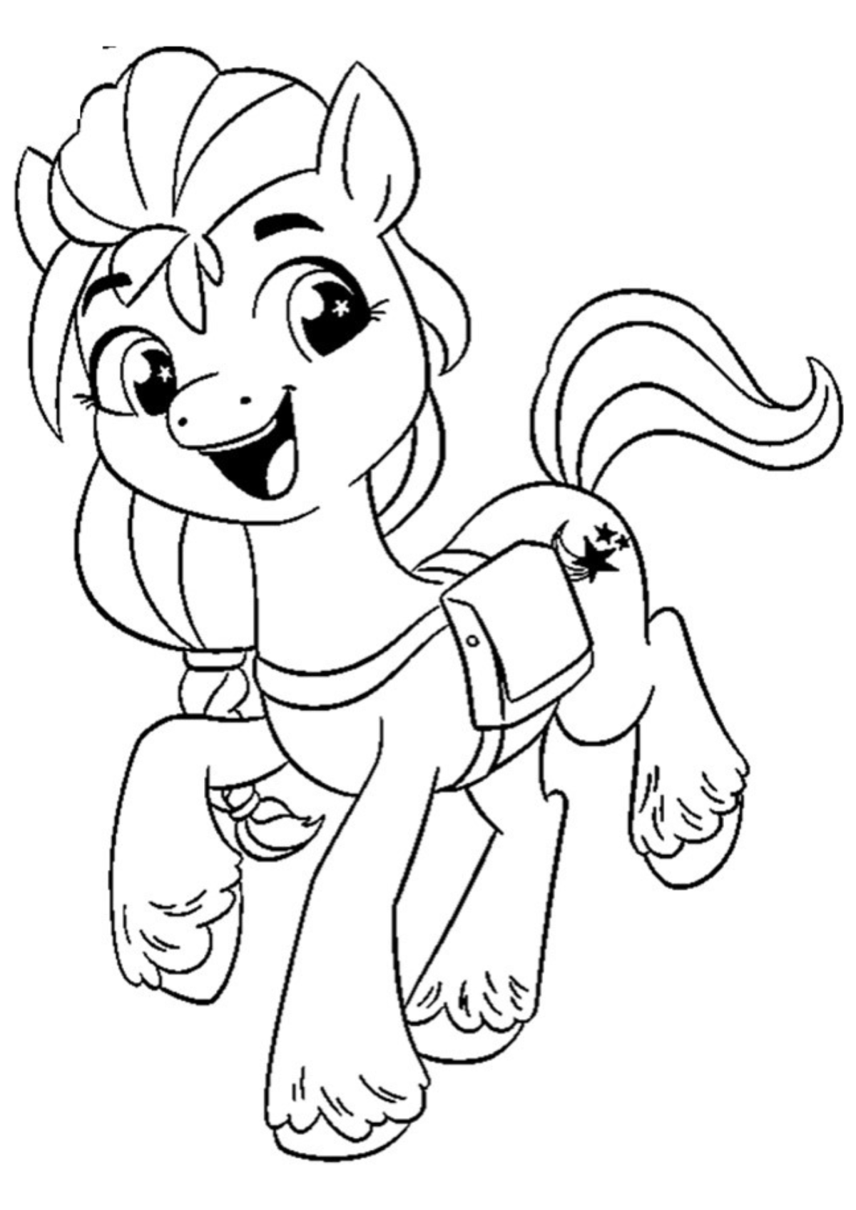 Desenho para Colorir My Little Pony