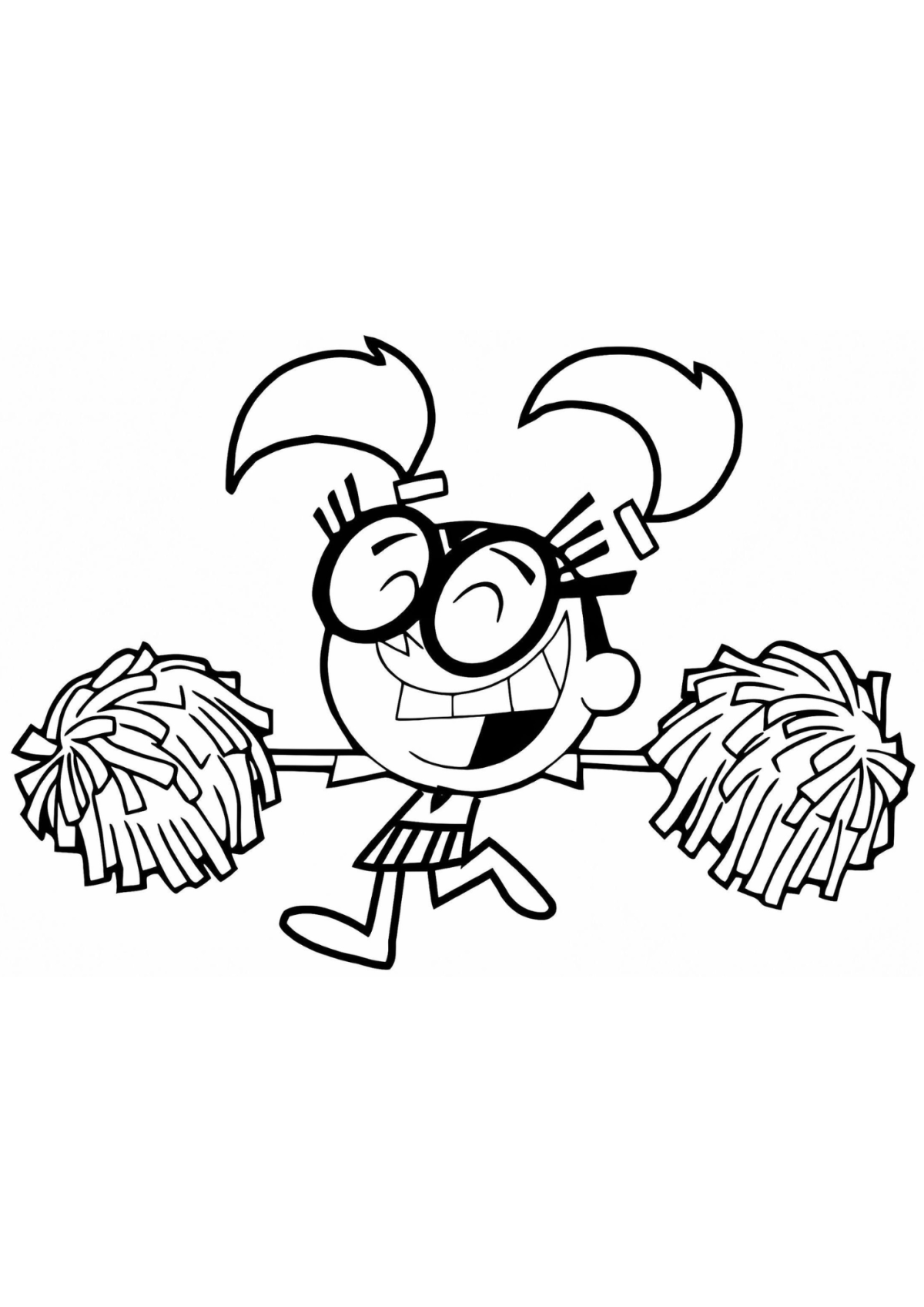 Desenho para Colorir Padrinhos Mágicos