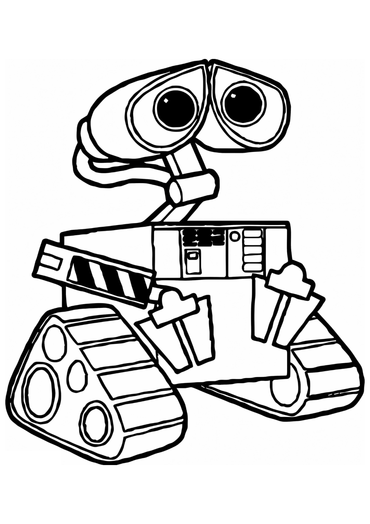 Desenho para Colorir Robô