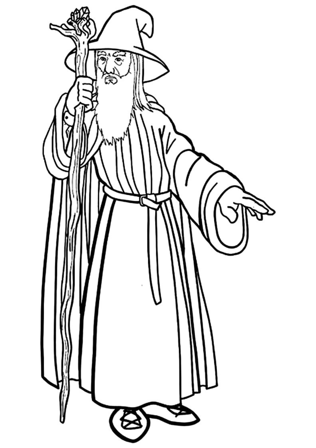 Desenho para Colorir Senhor dos Anéis