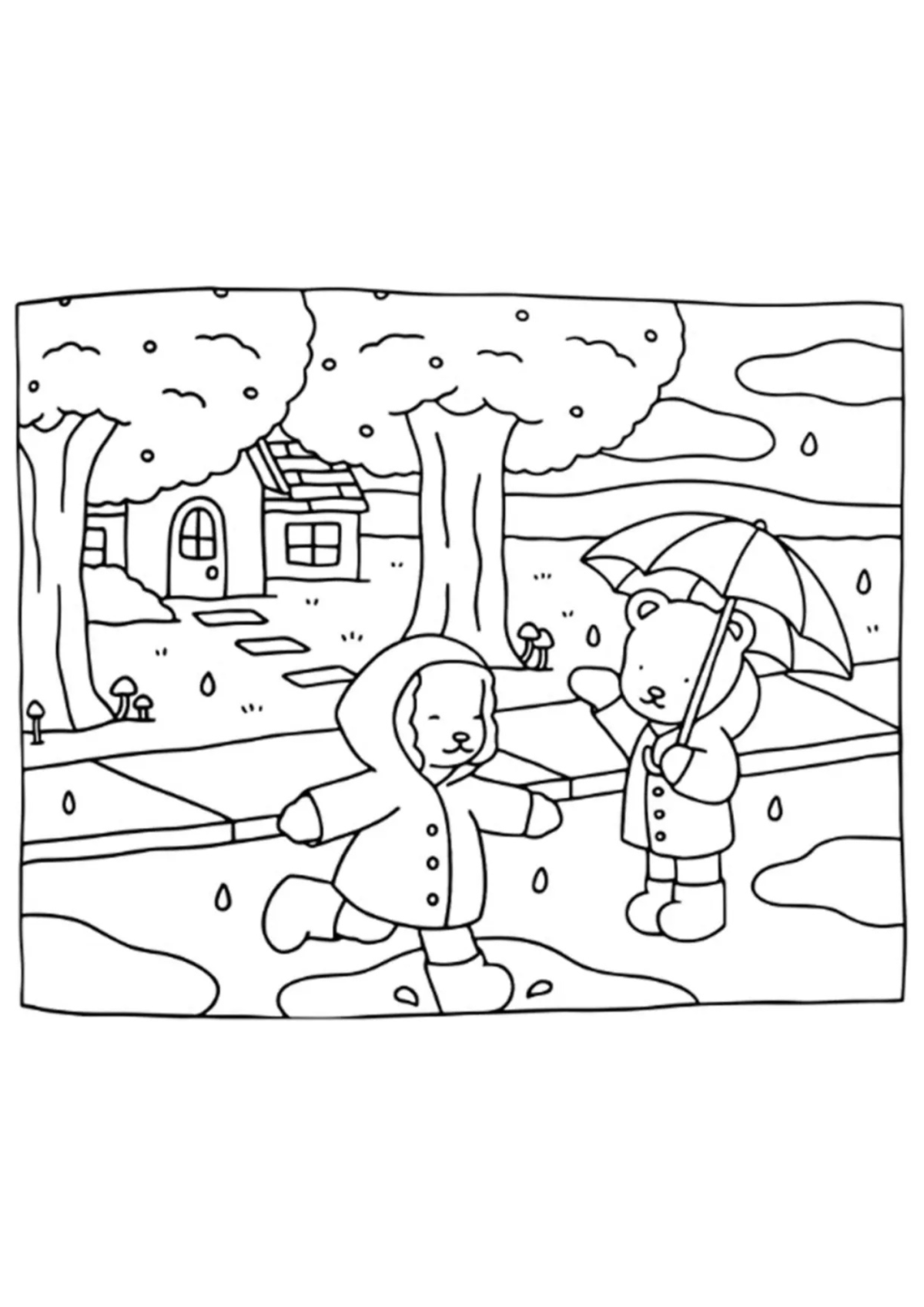 Desenho para Colorir Bobbie Goods
