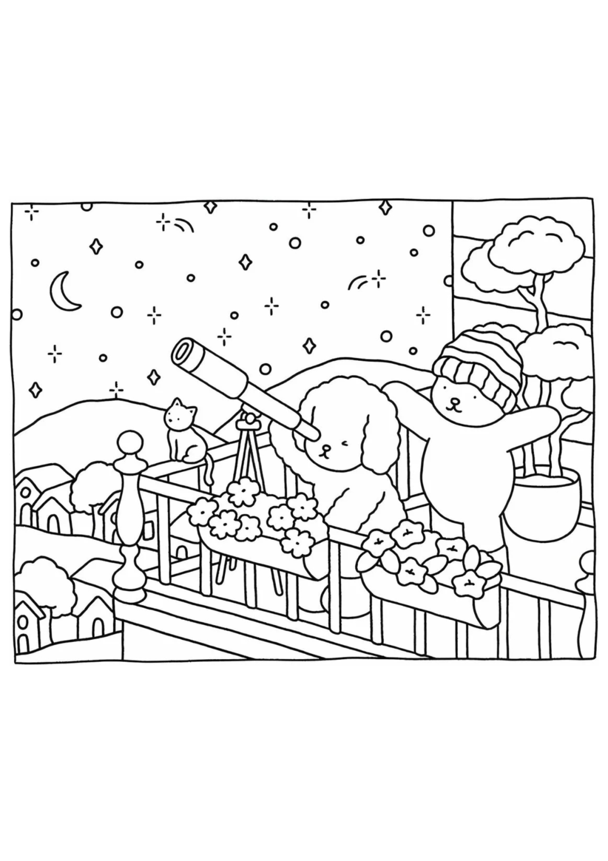 Desenho para Colorir Bobbie Goods