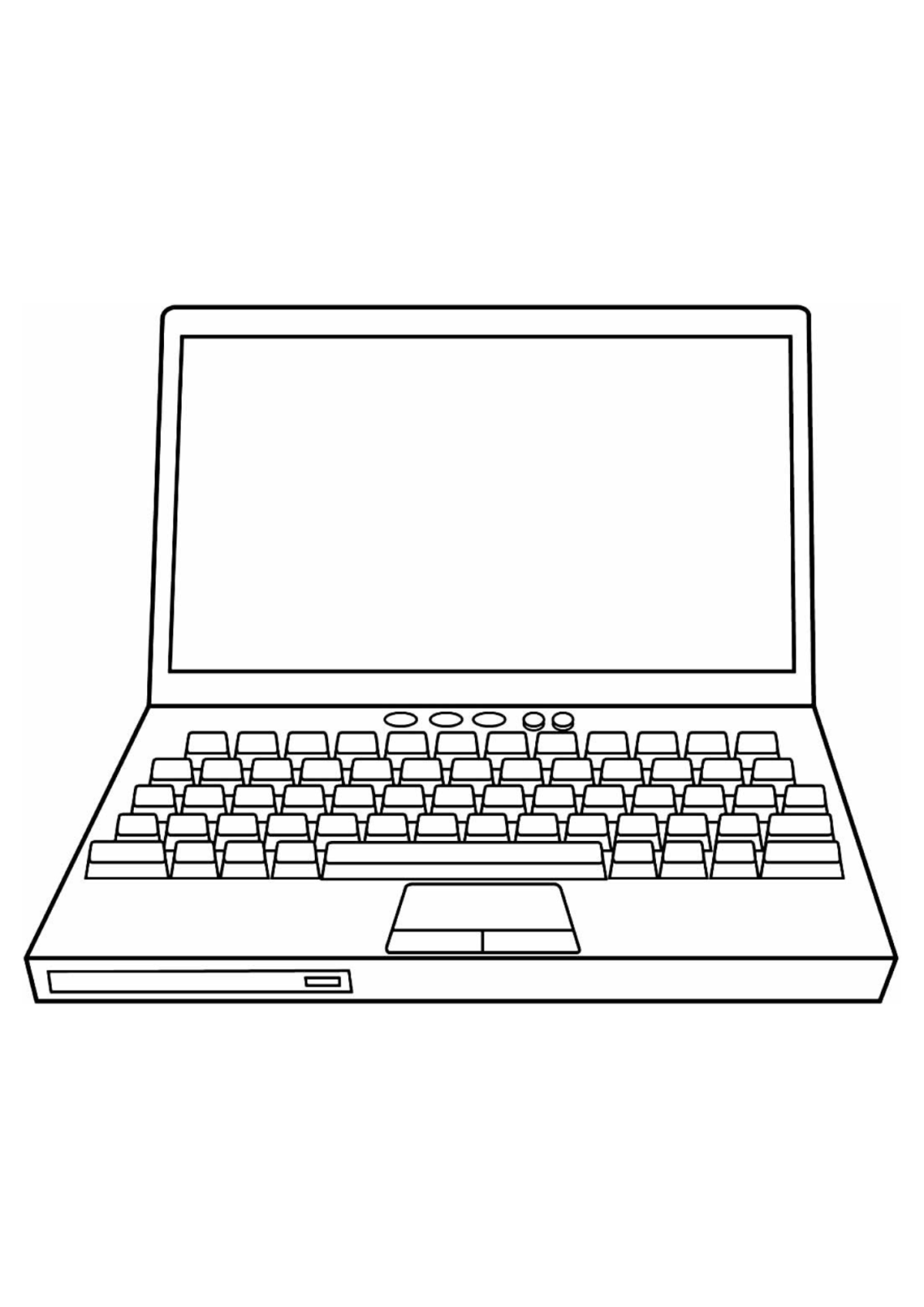 Desenho para Colorir Computador