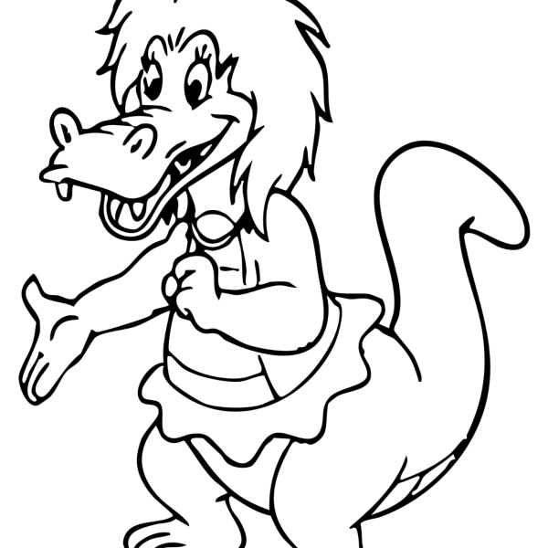 Desenho para Colorir Cuca