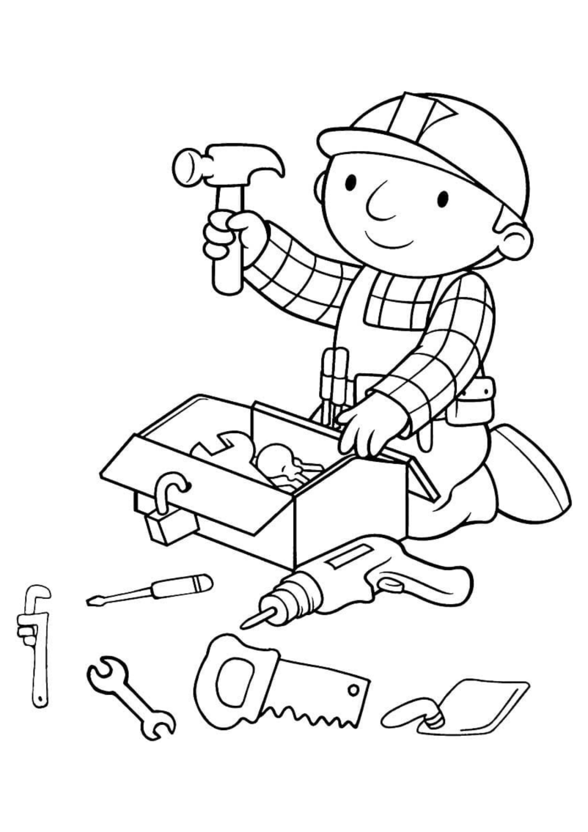 Desenho para Colorir Ferramenta