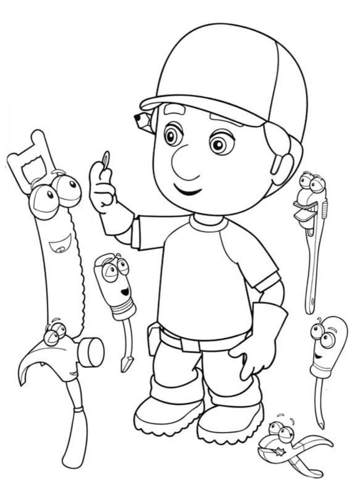 Desenho para Colorir Ferramenta