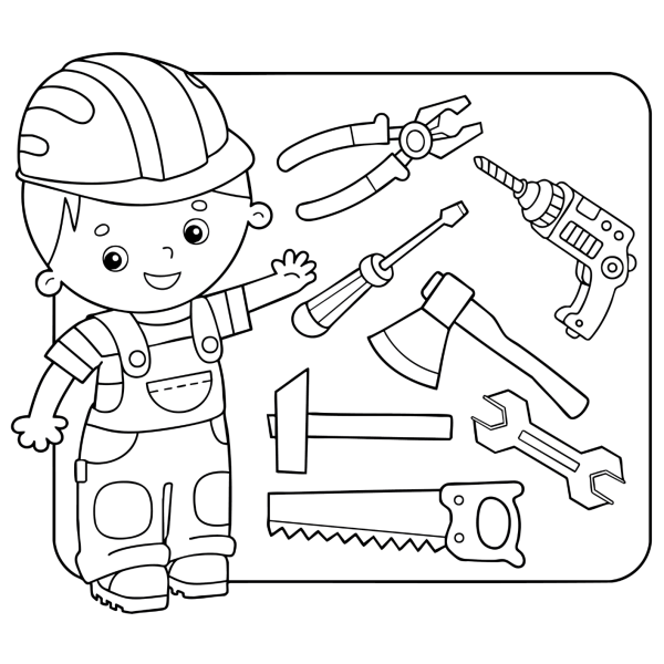 Desenho para Colorir Ferramenta