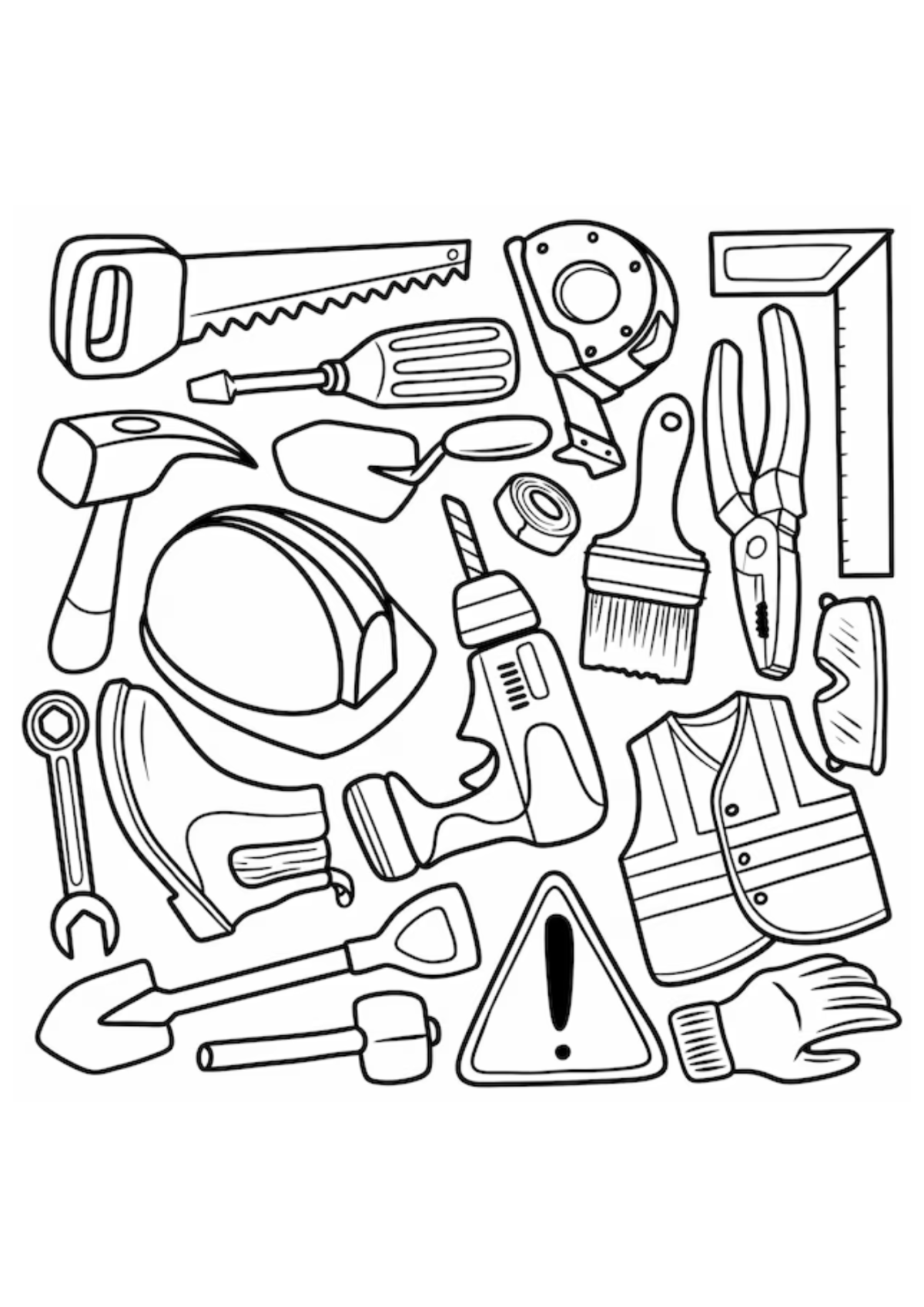 Desenho para Colorir Ferramenta