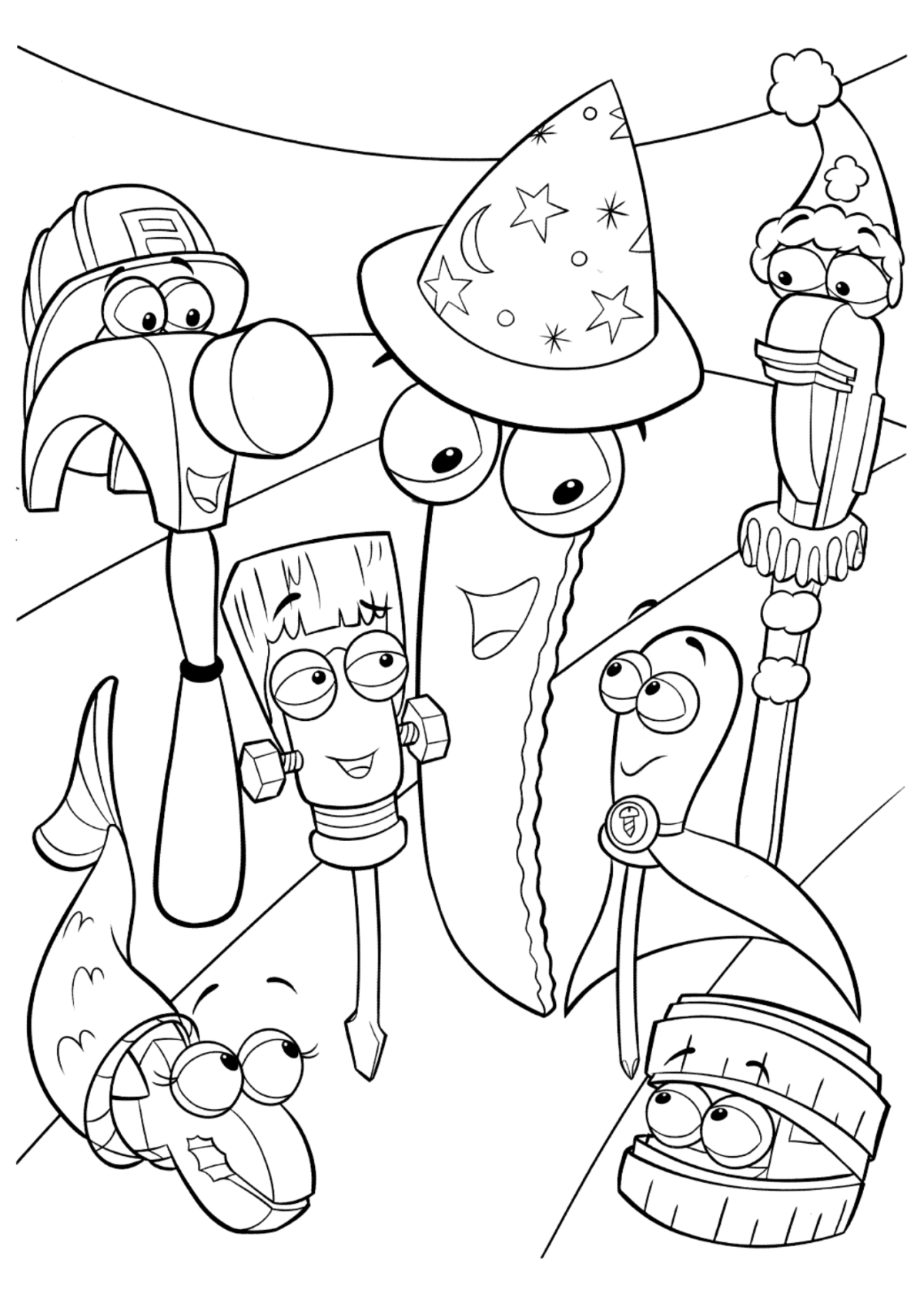 Desenho para Colorir Ferramenta