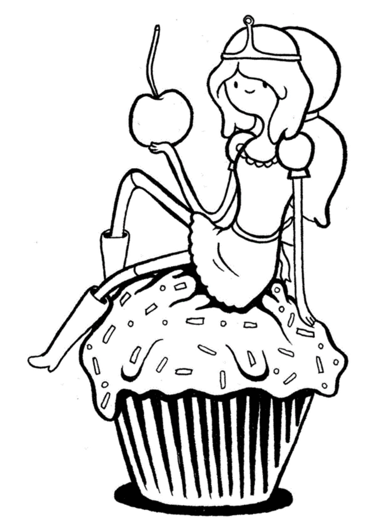 Desenho para Colorir Hora de Aventura