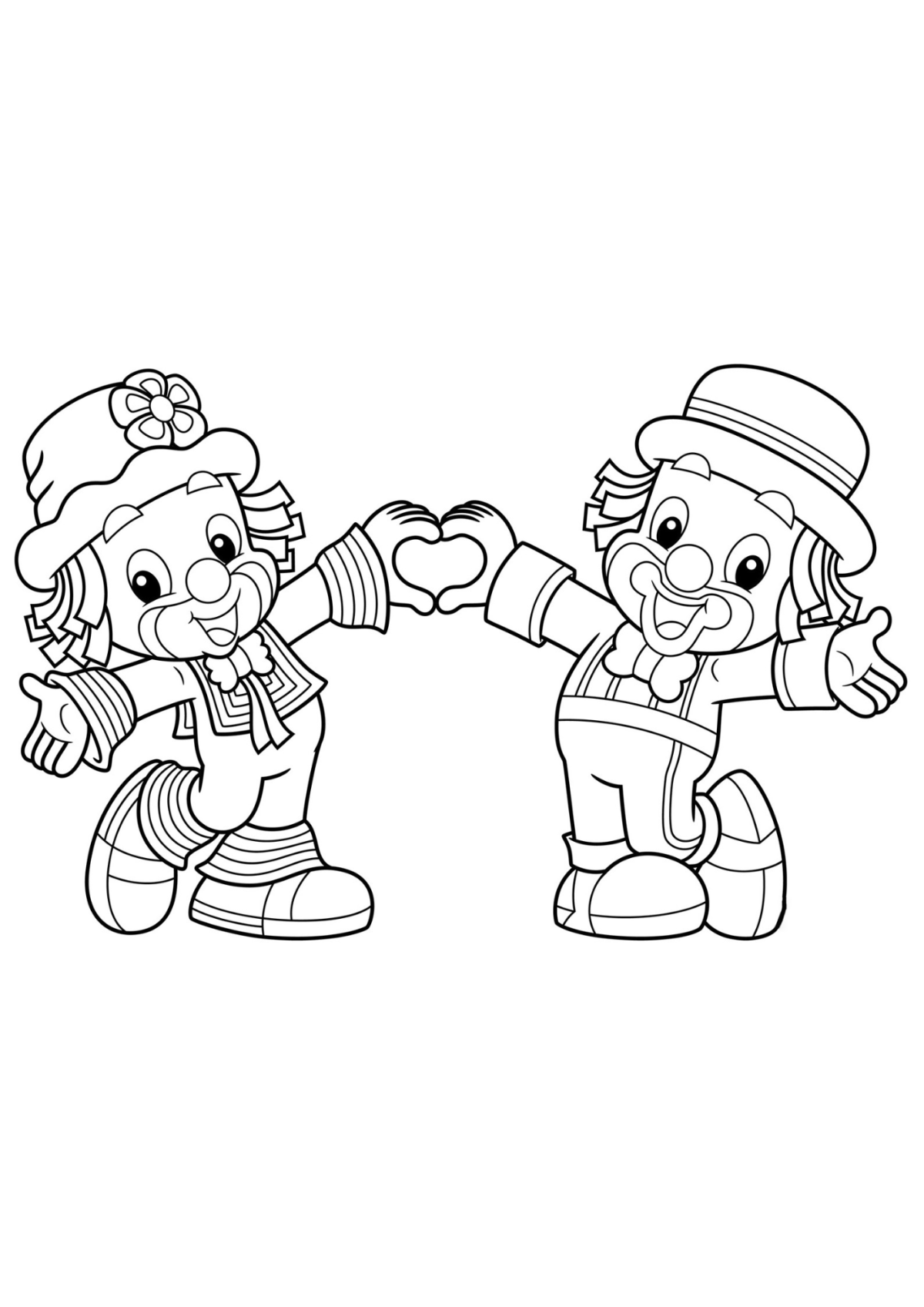 Desenho para Colorir Patati Patata