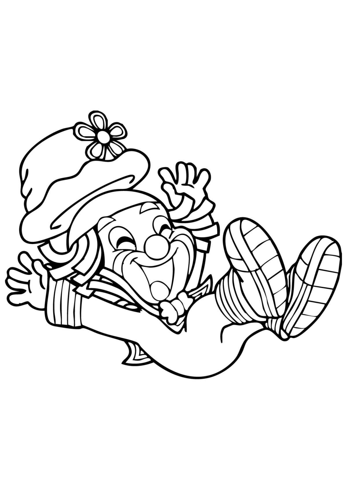 Desenho para Colorir Patati Patata