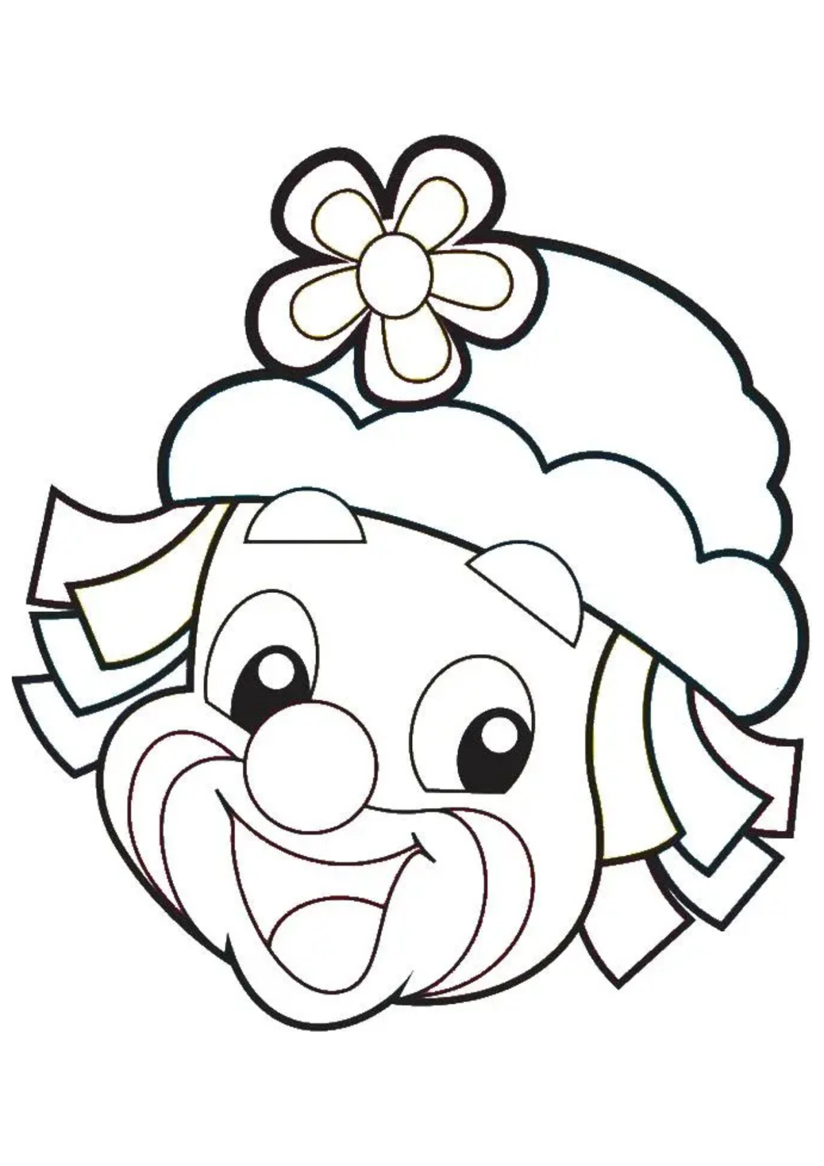 Desenho para Colorir Patati Patata