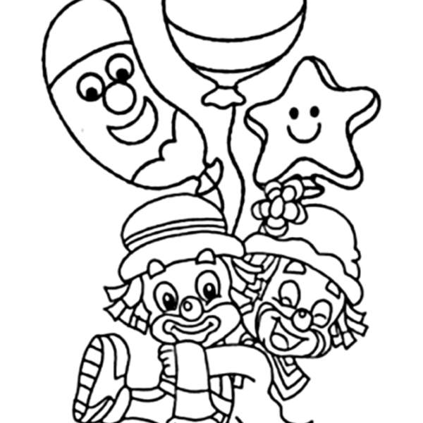 Desenho para Colorir Patati Patata