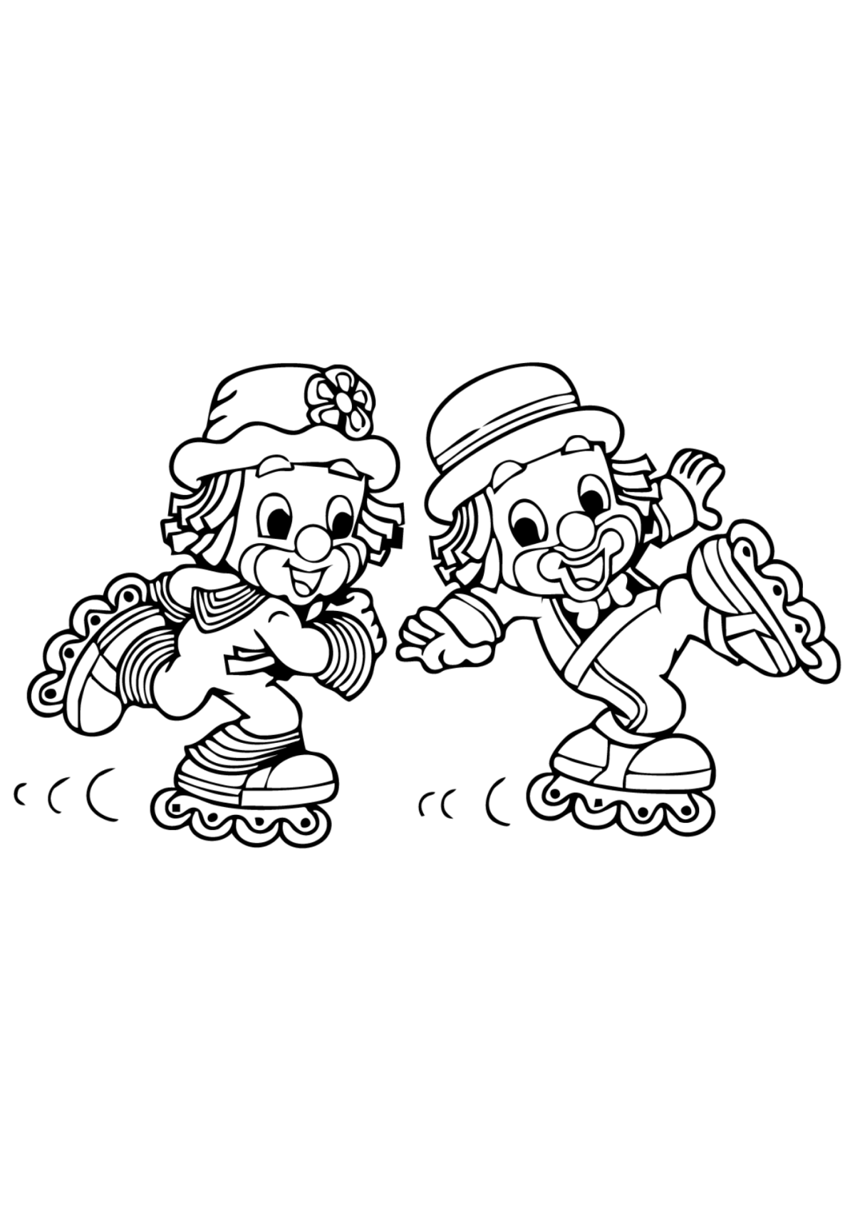 Desenho para Colorir Patati Patata