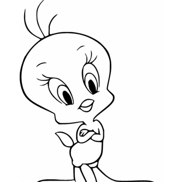 Desenho para Colorir Piu Piu