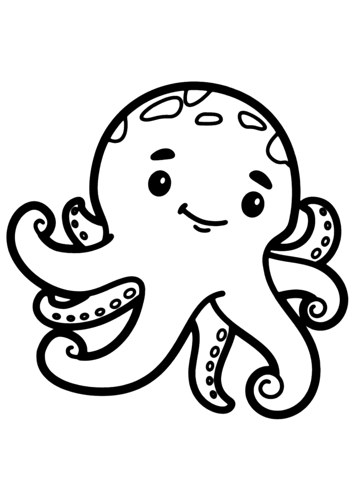 Desenho para Colorir Polvo