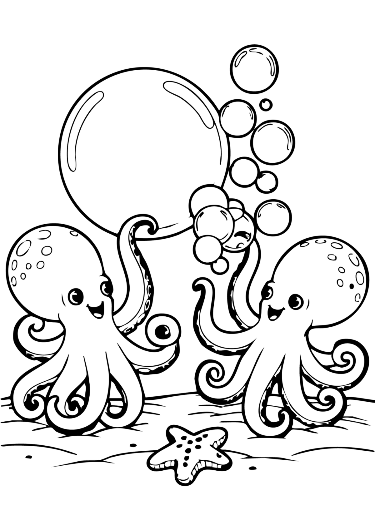 Desenho para Colorir Polvo