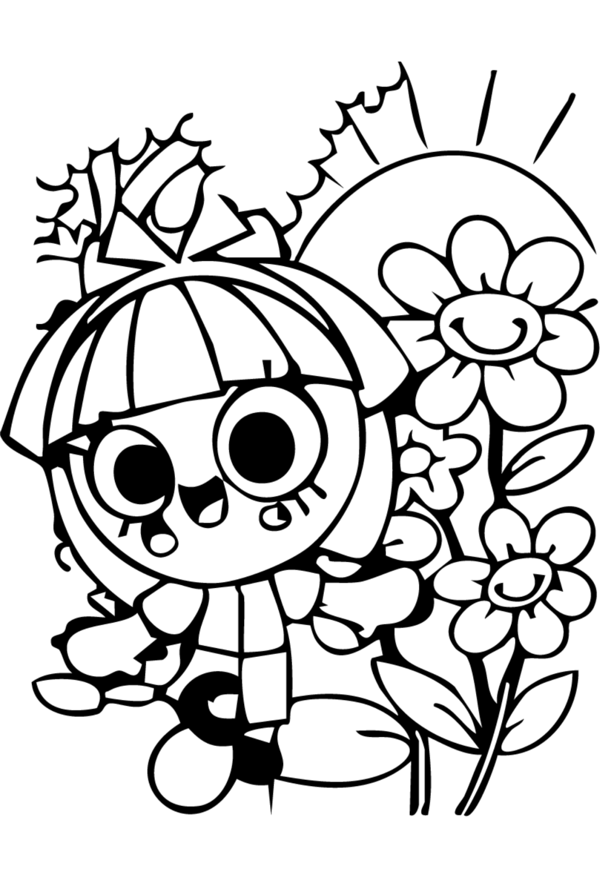 Desenho para Colorir Sítio do Pica Pau Amarelo