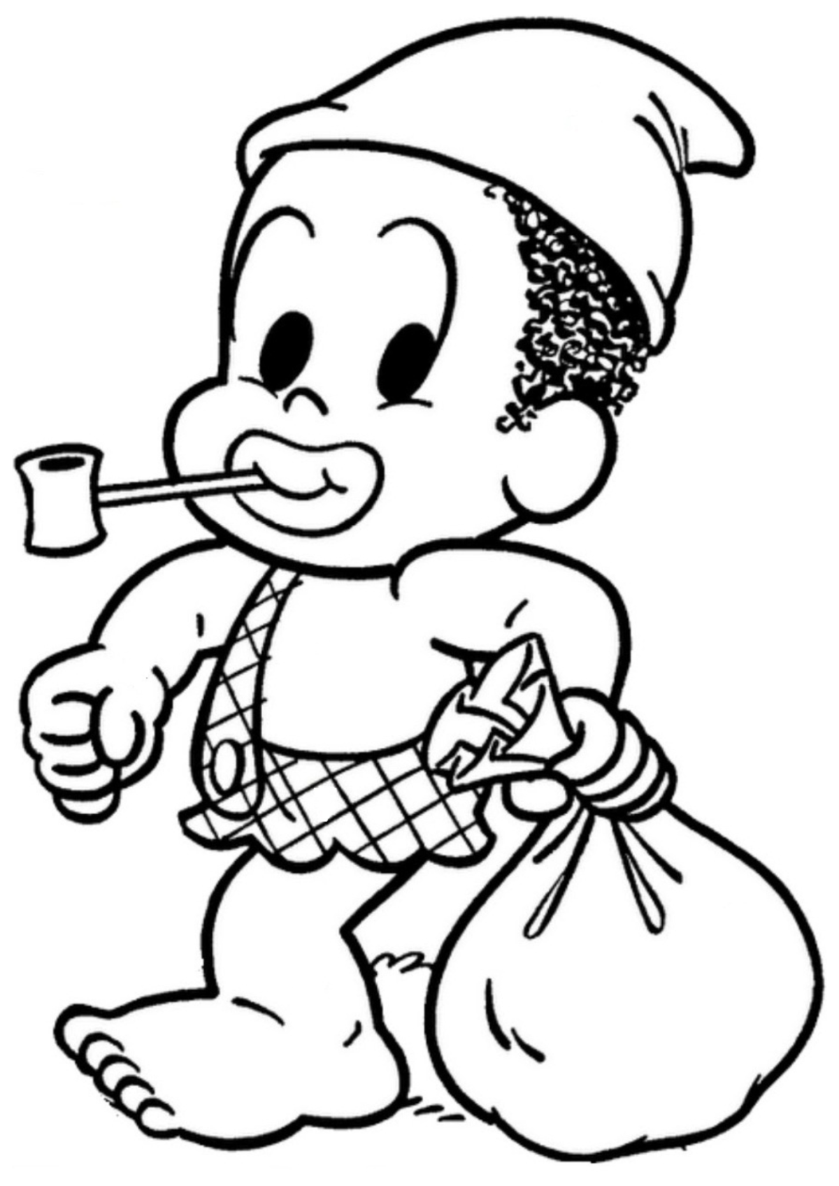 Desenho para Colorir Sítio do Pica Pau Amarelo