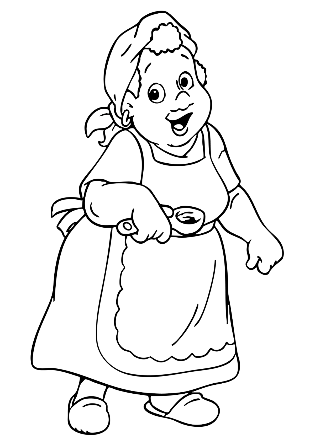 Desenho para Colorir Sítio do Pica Pau Amarelo