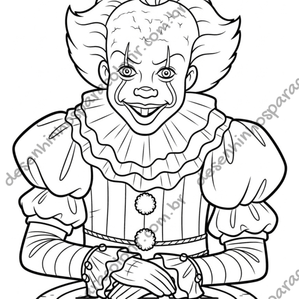 Desenho para Colorir Pennywise